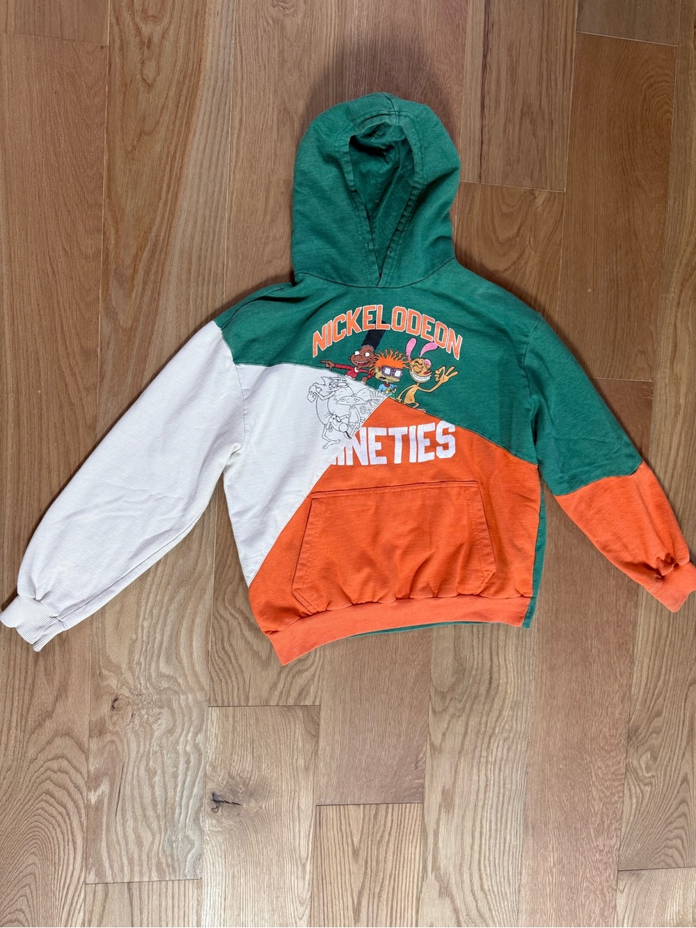 Vintage hoodie 90s nickelodeon rugrats, Ren and Stimpy, hey Arnold